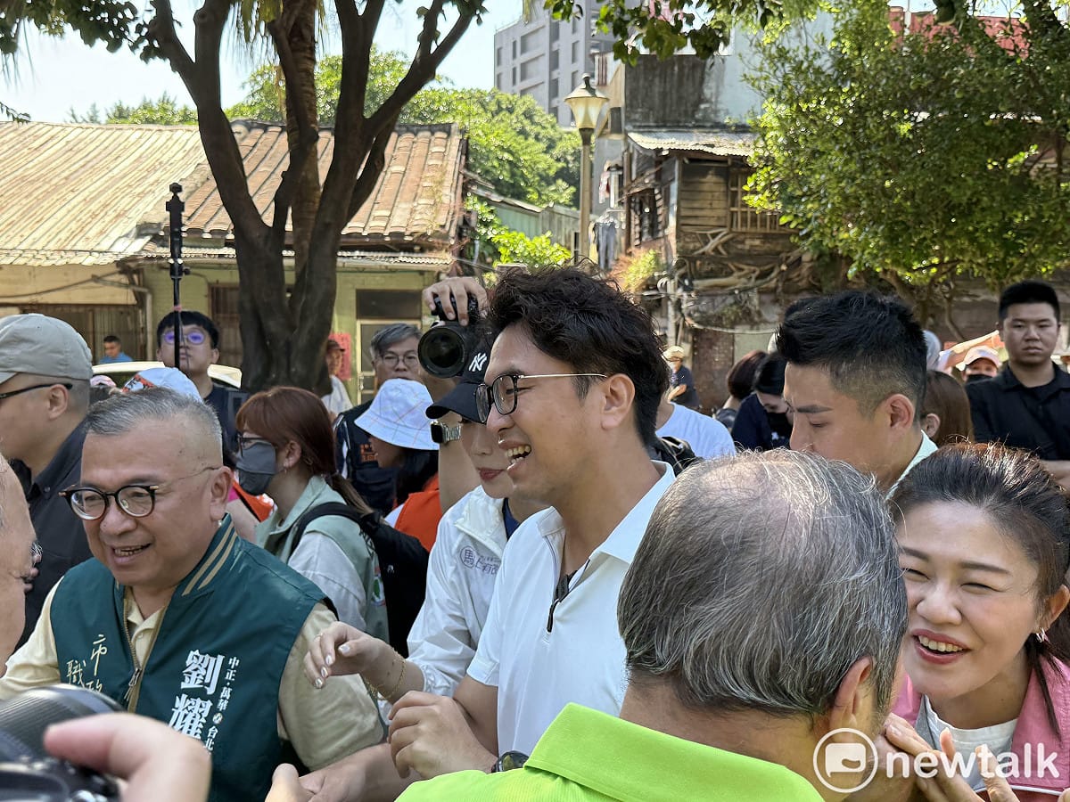 民進黨台北市長參選人沈伯洋。 圖：周煊惠 / 攝