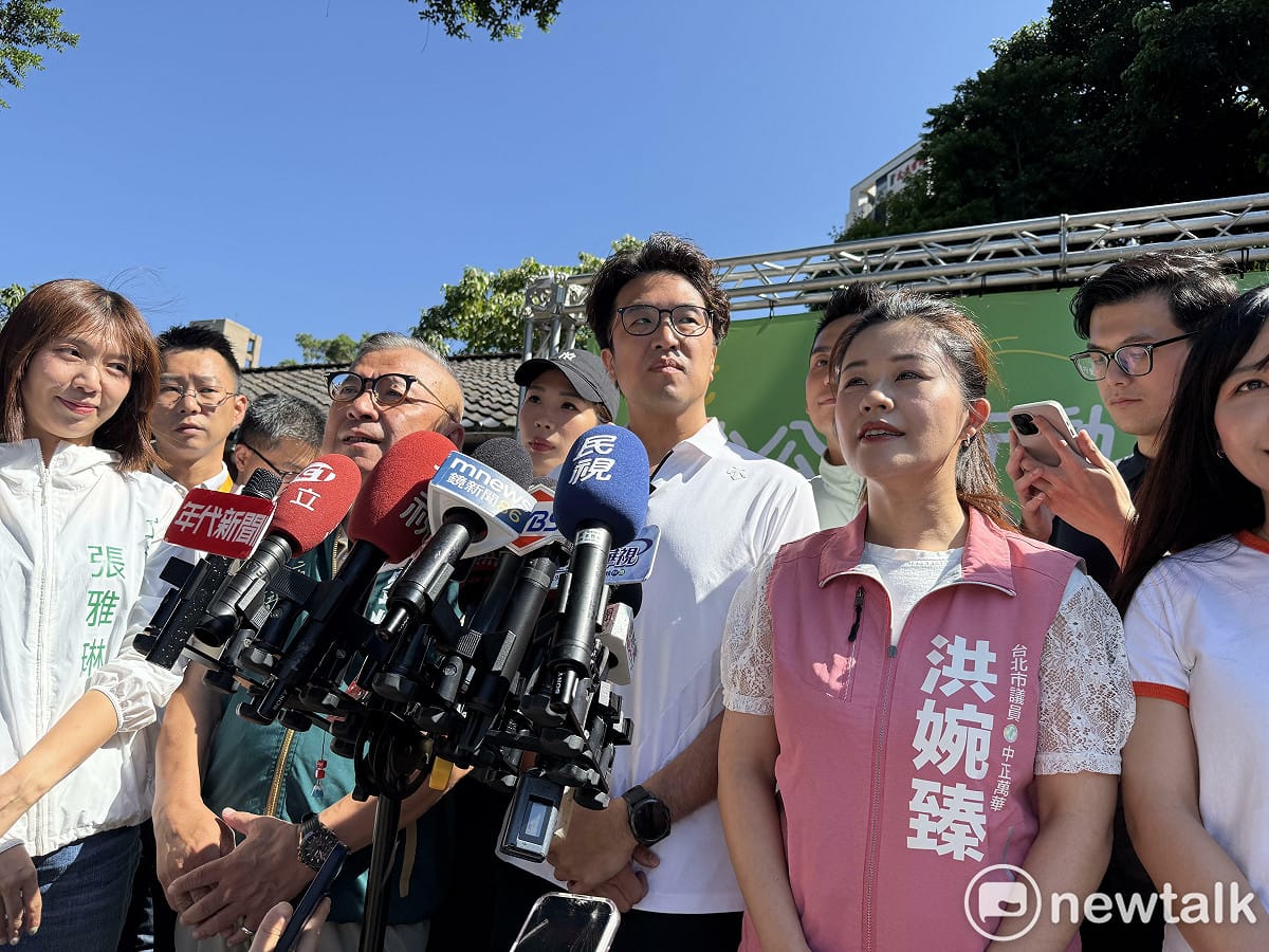 民進黨台北市長參選人沈伯洋。 圖：周煊惠 / 攝