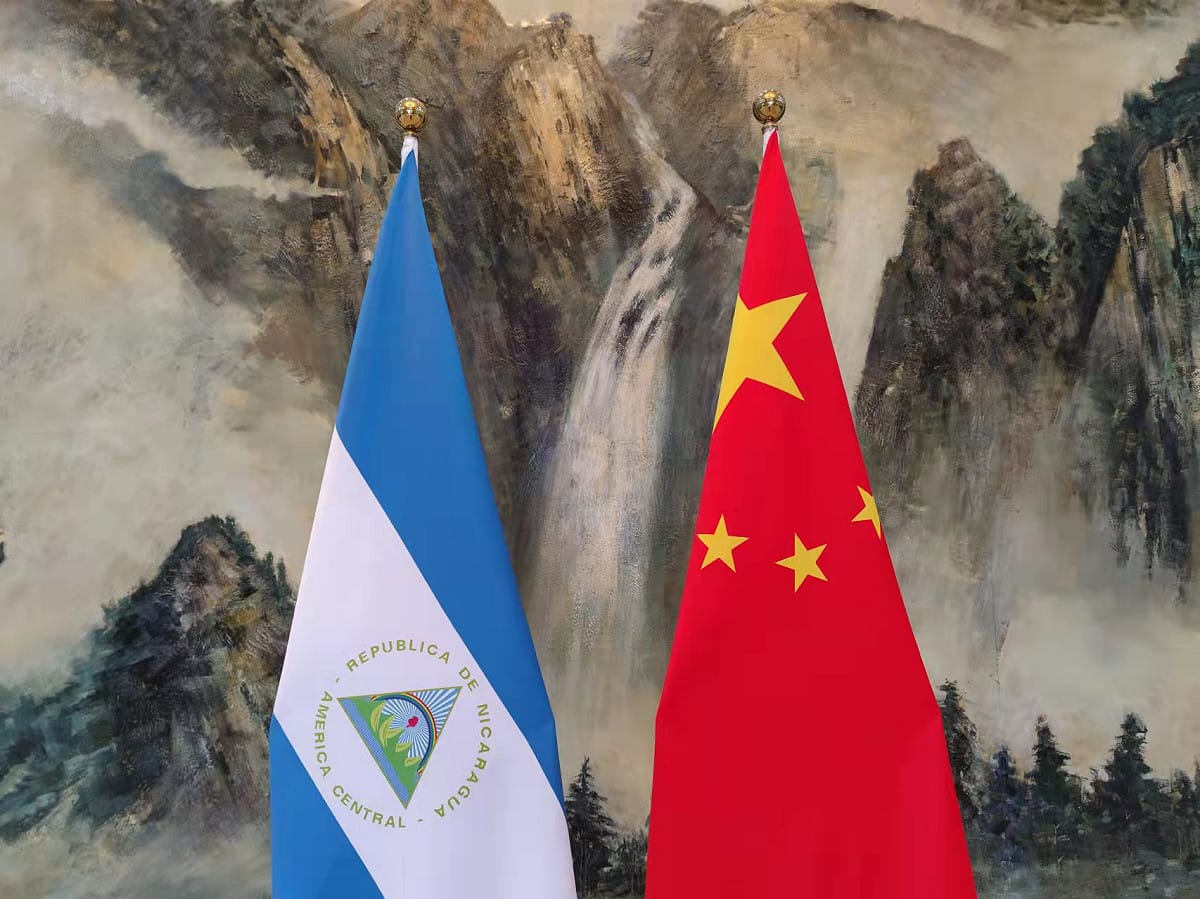 尼加拉瓜日前將全國總面積超過十分之ㄧ、約 140 萬公頃的礦業特許經營權授予中國企業，土地涵蓋面積更相當於整個北愛爾蘭。 圖：翻攝自 Ｘ @SpokespersonCHN