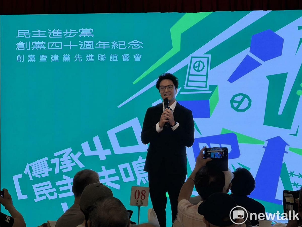 沈伯洋說，賴清德勉勵他，聆聽民意就是最好的選舉方式。 圖：高逸帆／攝