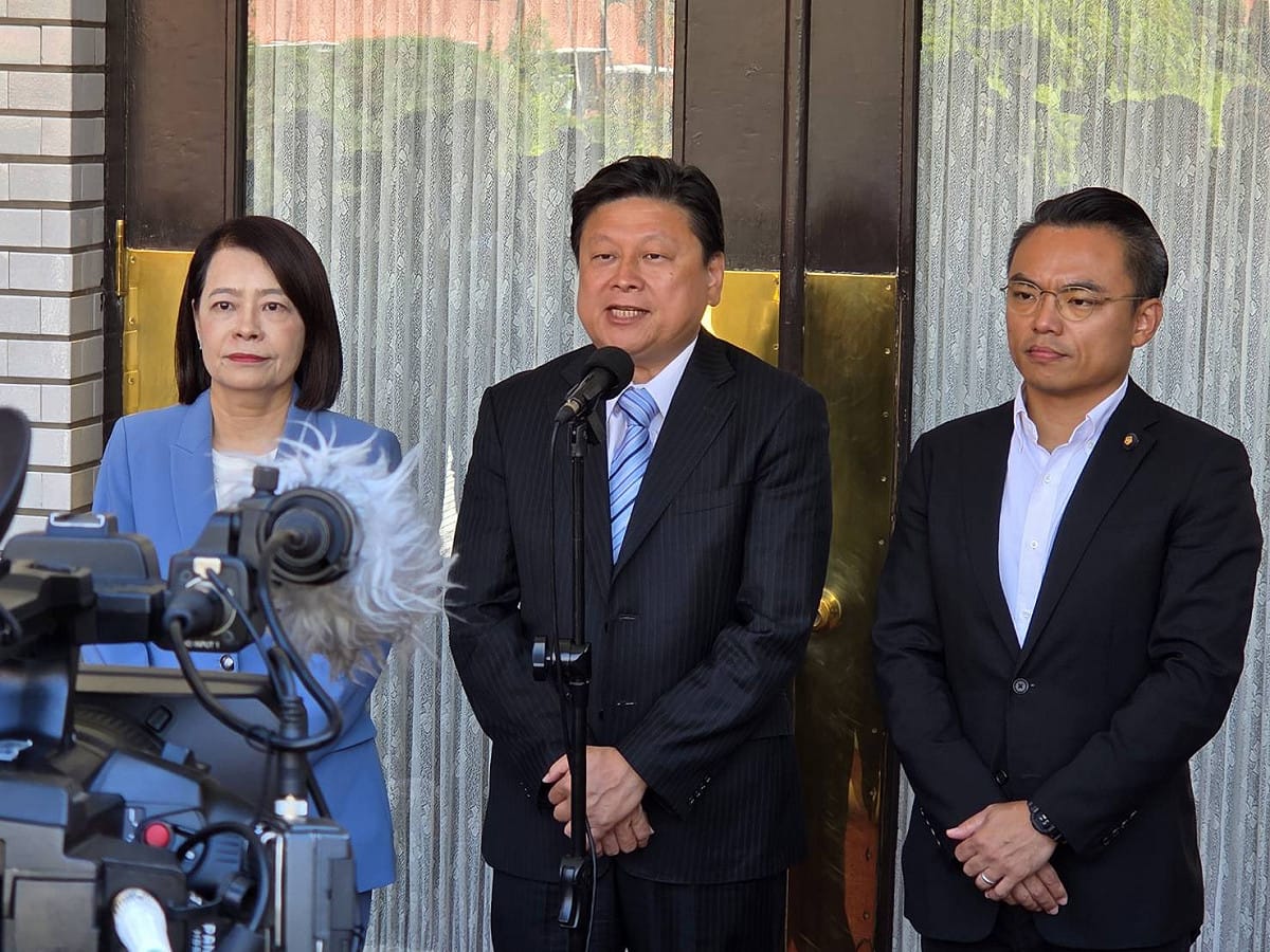 國民黨團公布立法院新會期的優先法案。 圖：黃建豪/攝