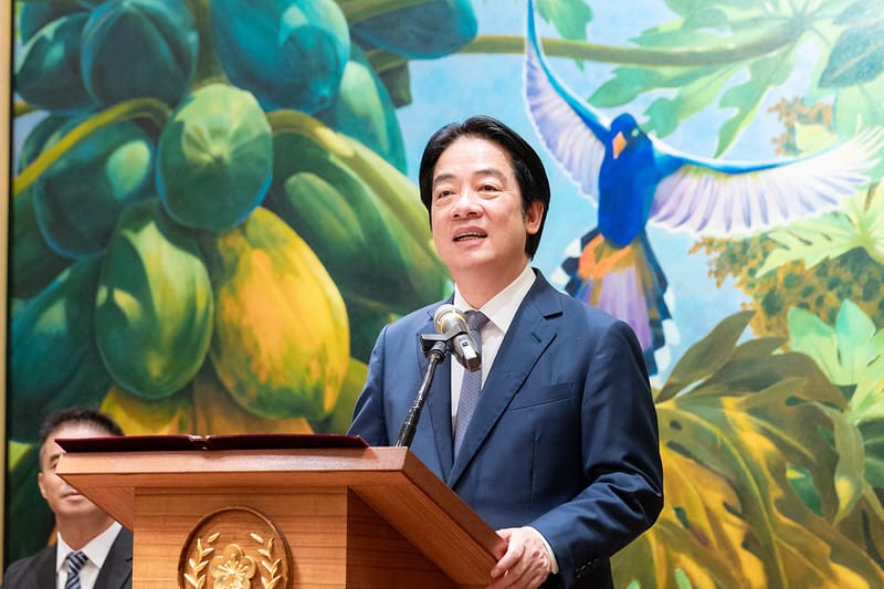 賴清德說，把孩子的餐食顧好、就是把台灣未來顧好 圖：總統府提供