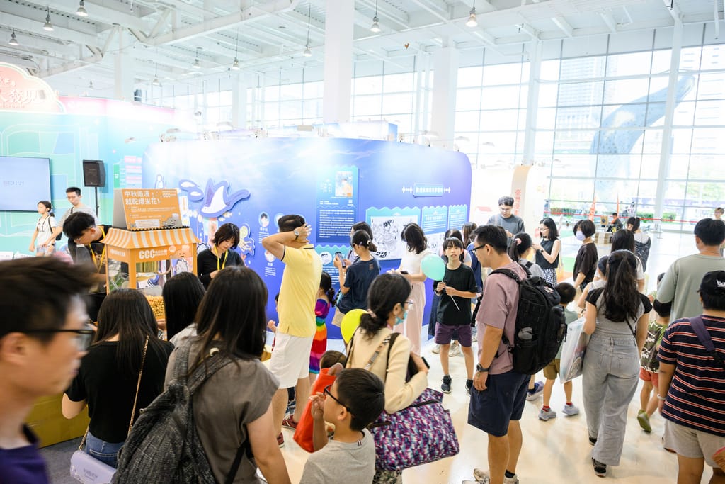 台灣漫畫館5天展期吸引近三萬人次觀展。 圖：文策院提供