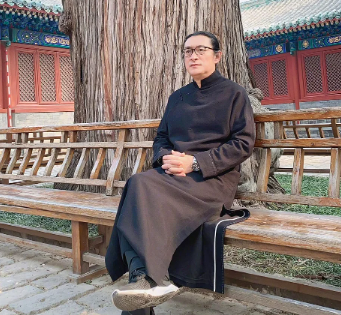 黃安多次發表親中言論。 圖：翻攝自黃安微博