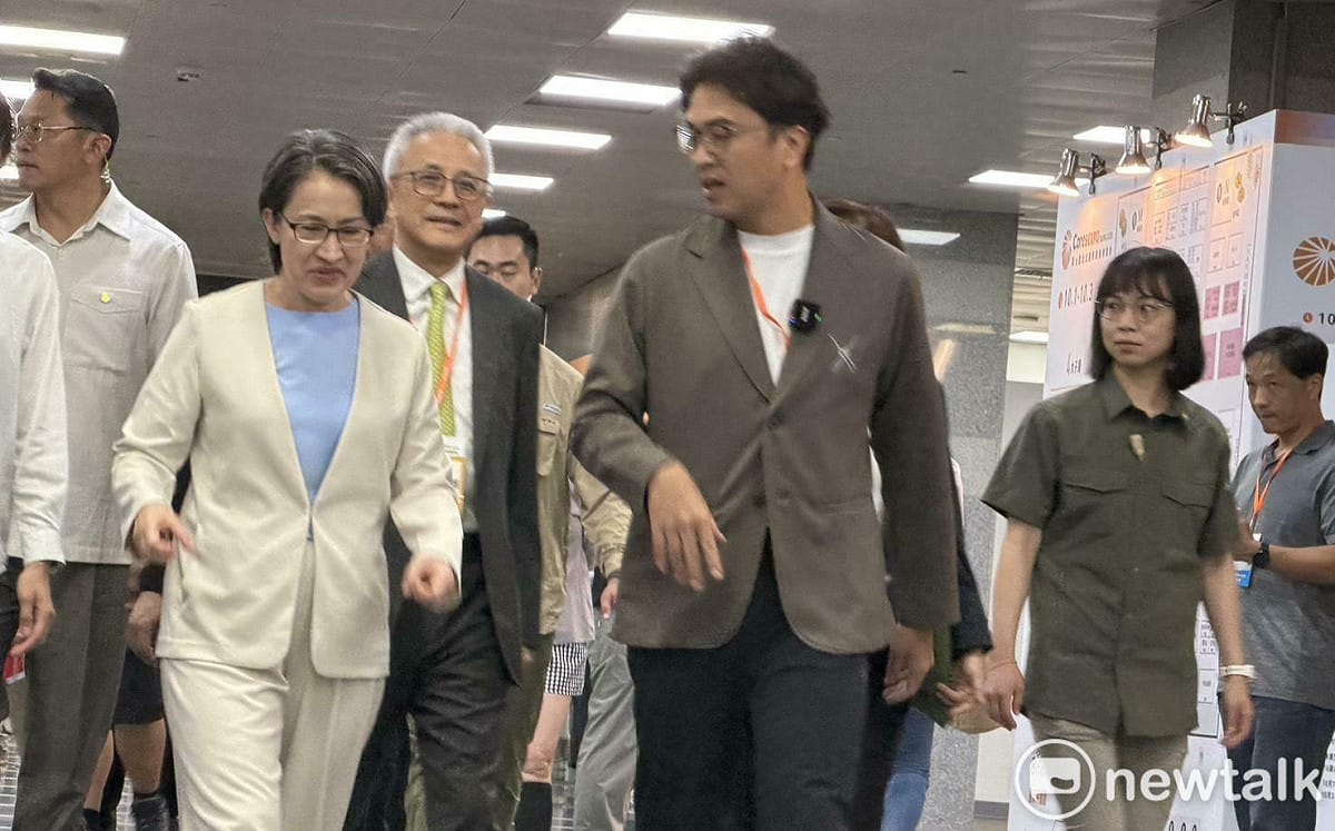 與蕭美琴重訓讓蔡英文醋勁大發 沈伯洋預告：之後有很多合體計畫