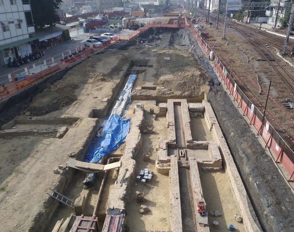 台南鐵路地下化工程在施工期間陸續發現20處文化資產遺構，交通部鐵道局1日起推出成果展，免費開放參觀。（交通部鐵道局提供）中央社記者張榮祥傳真　115年10月1日
