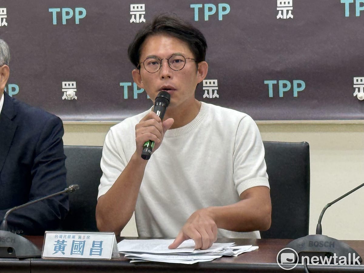 民眾黨主席黃國昌。 圖：周煊惠 / 攝