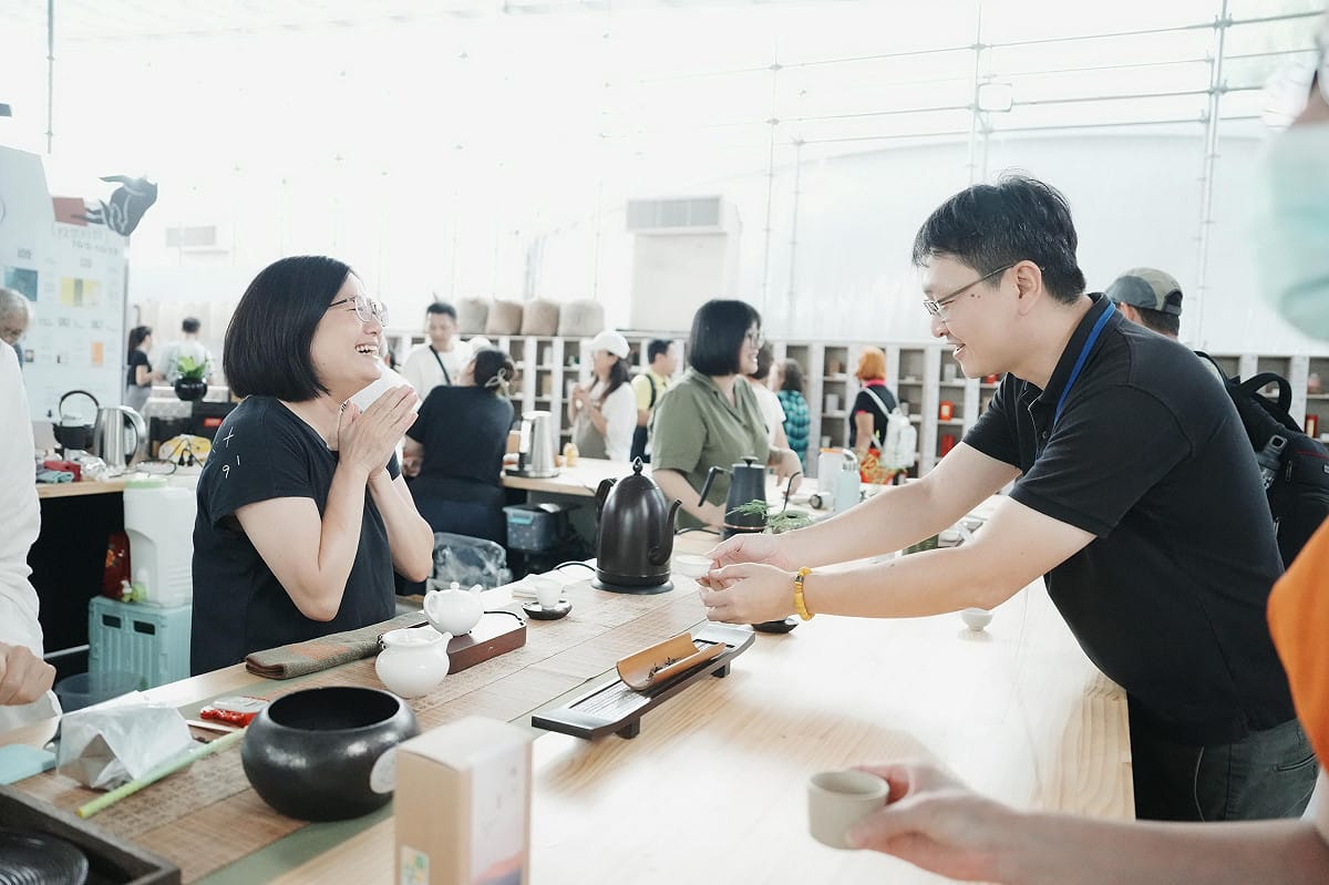南港場主打國際行銷及採購媒合，並安排展演與論壇，盼增加有機茶農與國內外買家合作機會。 圖：農糧署／提供