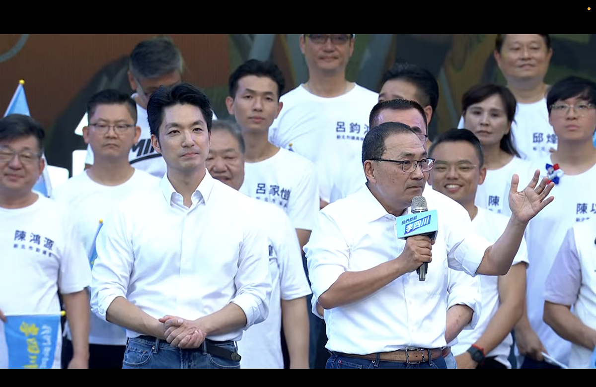 新北市長侯友宜 圖：李四川競辦直播
