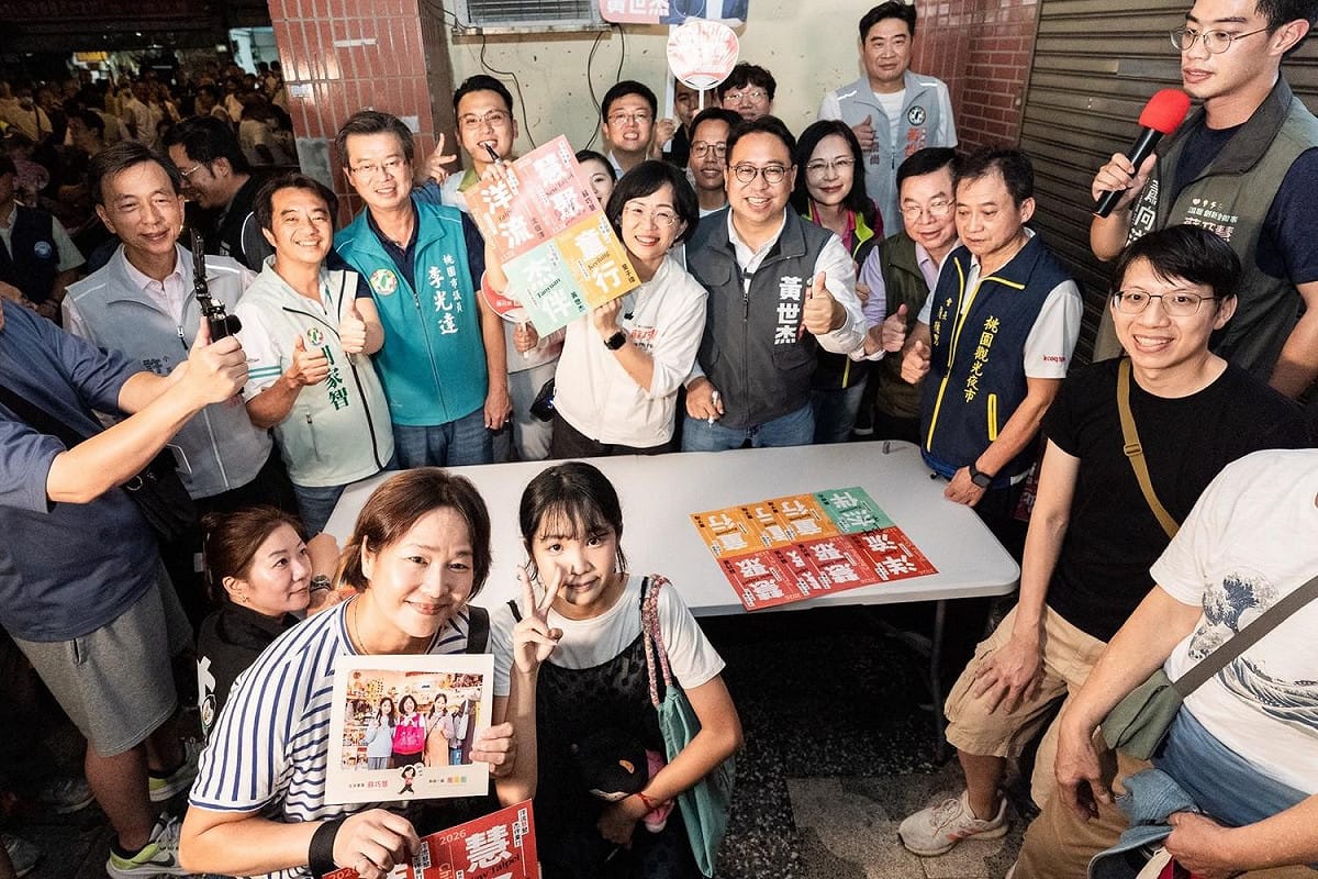 蘇巧慧表示，北北基桃是一起的生活圈，而最近大家所說的「洋流慧聚、杰伴同行」真正代表新時代的新觀念。 圖：蘇巧慧競總提供