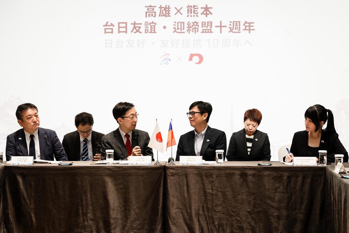 熊本、高雄明年迎來締盟10週年，期盼進一步深化城市多元合作及繼續將台日友誼發揚光大。 圖：高雄市行國處／提供