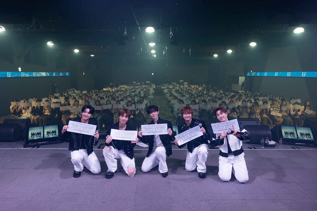 韓國人氣男團BOYFRIEND睽違10年終於回到台北！本月3日於西門町WESTAR 舉辦《2026 BOYFRIEND FAN-CONCERT <Our 15th Season> IN TAIPEI》。 圖：網銀國際影視／提供