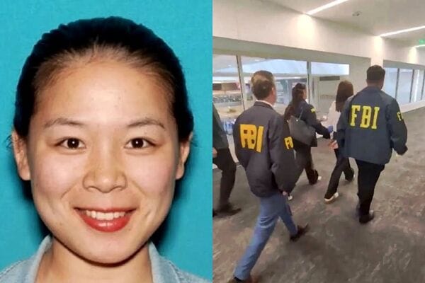 華裔女房仲化身中共間諜，在美國跟監偷拍賴清德長子被逮捕。 圖：翻攝X（前推特）
