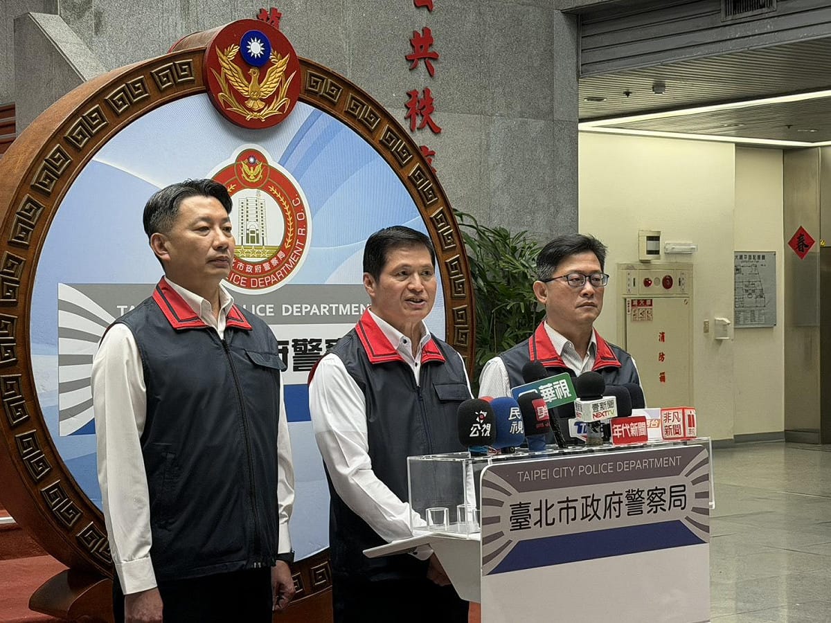 搜索同志酒吧引發性平爭議，台北市警局長林炎田今日親上火線說明。 圖：金大鈞/攝
