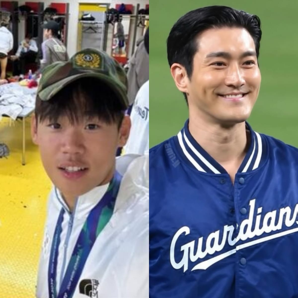 南韓U23男足代表隊選手(左)捲入失言風波，引爆南韓全網怒火。而人氣男團SUPER JUNIOR成員始源也看不下去，直呼「著實令人深感遺憾」。 圖：翻攝自IG