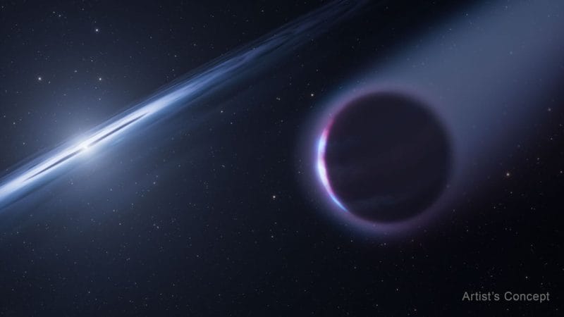一顆距離地球約 270 光年的白矮星 HS 0209+0832 周圍，疑似存在一顆氣態巨行星，而且這顆行星可能並非與原始恆星同時誕生，而是在恆星死亡、演化成白矮星後，由殘留物質重新凝聚形成。 圖:翻攝自X @userHandle