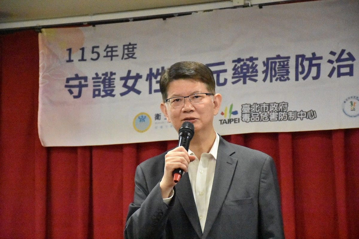 台北市衛生局長黃建華。 圖：台北市衛生局提供