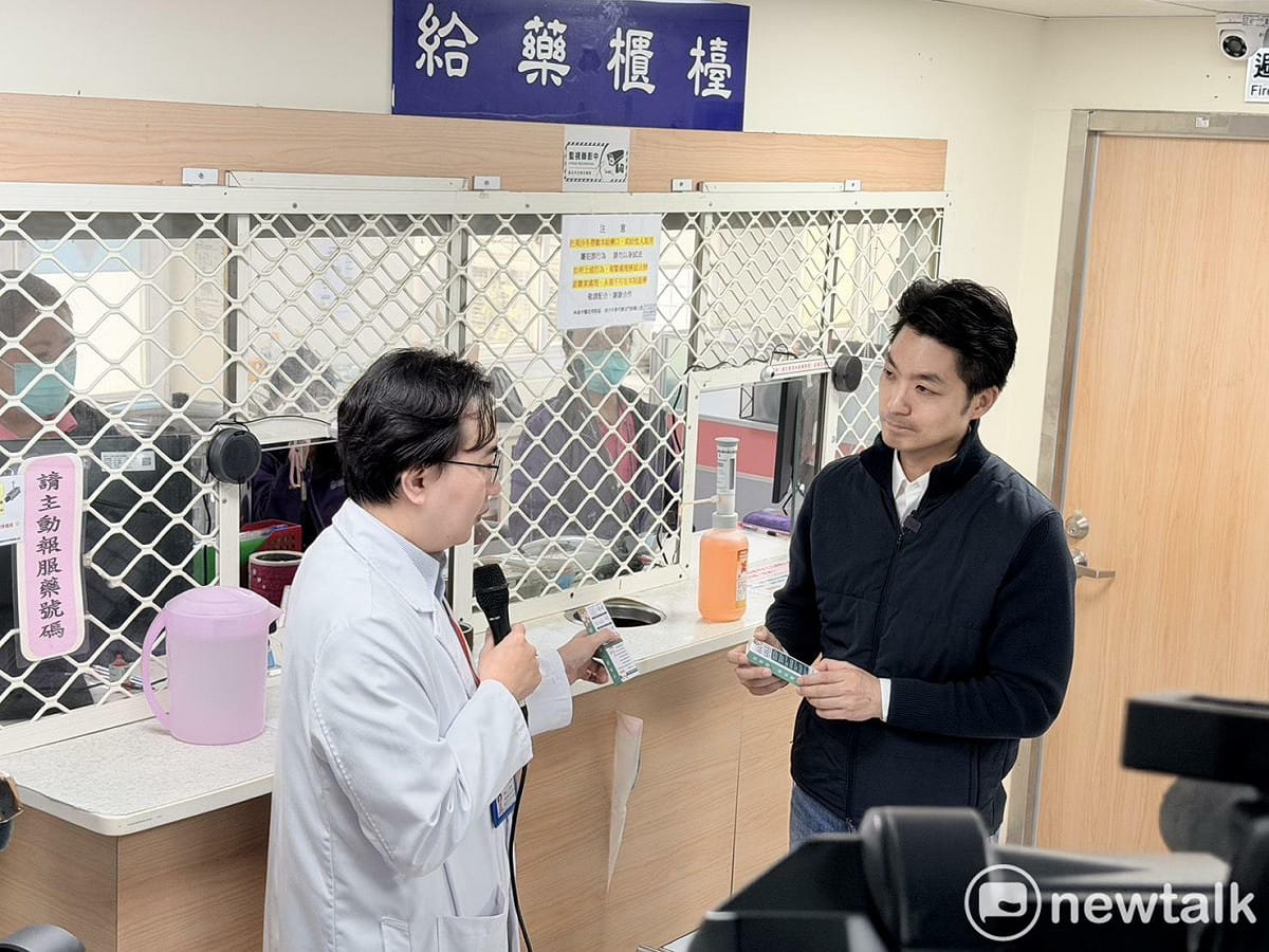 台北市長蔣萬安今視察昆明防治中心。 圖：周煊惠 / 攝