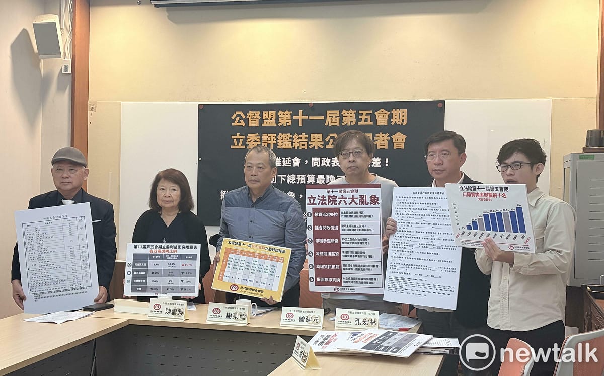 第5會期立委評鑑結果出爐 「他」2表現墊底、成待觀察名單唯一綠委