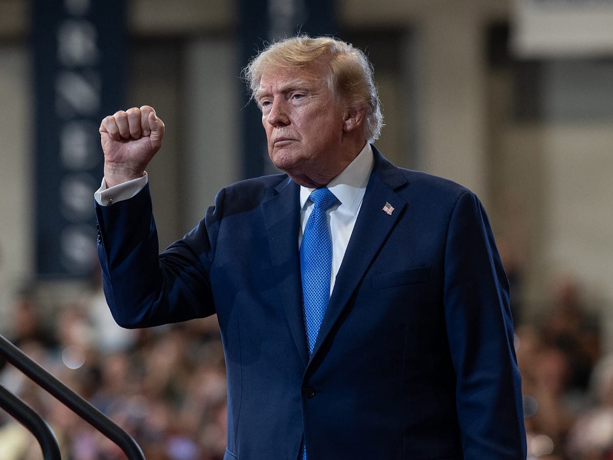 美國總統川普。 圖：翻攝自@WhiteHouse Ｘ