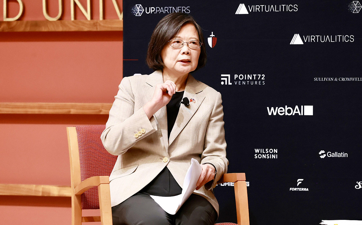 全文》史丹佛大學演講 蔡英文：面對大規模衝突台灣需要分散部署的系統