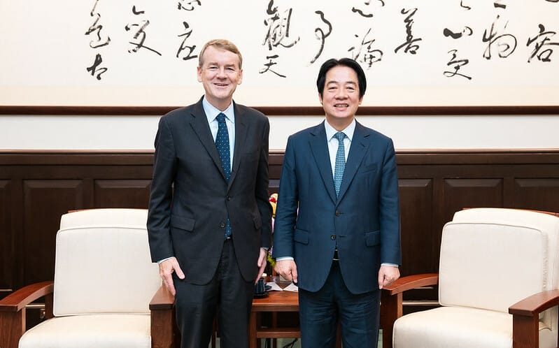 賴清德盼台美打造和平安全的印太 美參議員：台灣不會孤身一人