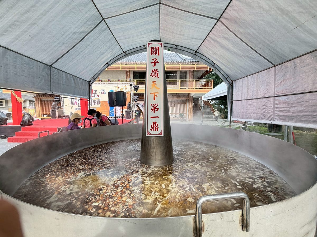 天下第一鼎。 圖：台南觀旅局／提供