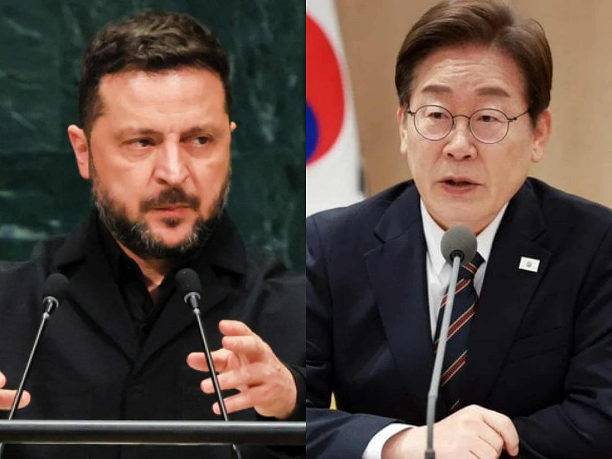韓國總統李在明 10 月 2 日公開要求烏克蘭正式道歉，並批評烏方不僅公開敏感資訊，事後還否認雙方存在保密協議。 圖:翻攝自X (新頭殼合成)