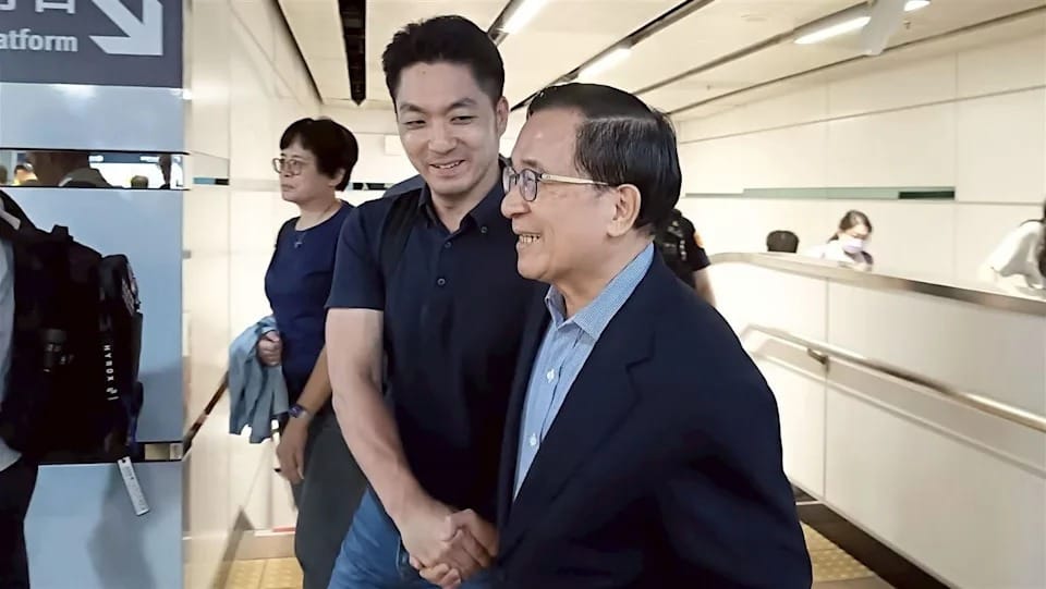 陳水扁一句「市長連任失利部分」，讓一票網友笑翻。 圖：翻攝陳水扁臉書
