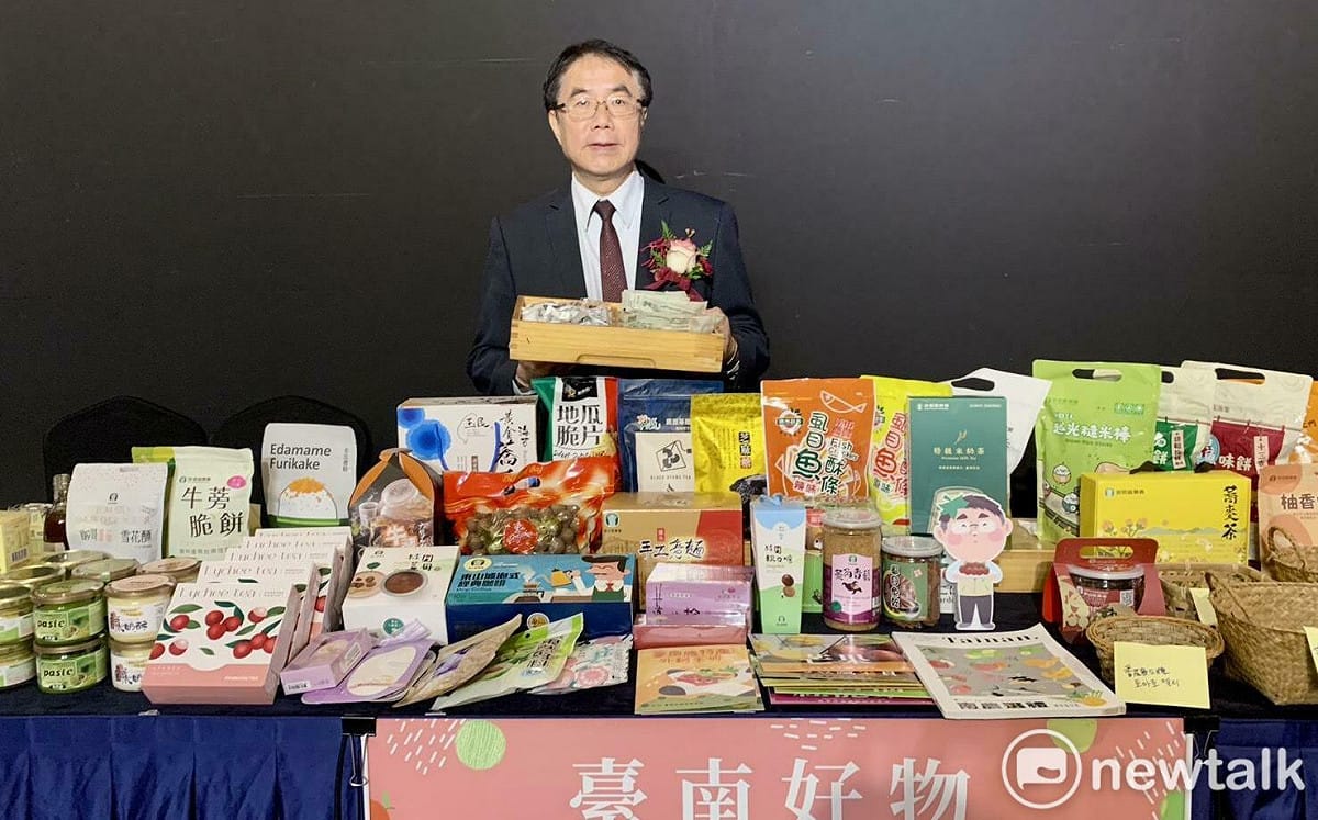 駐韓國代表處慶雙十 黃偉哲攜台南好滋味共賀