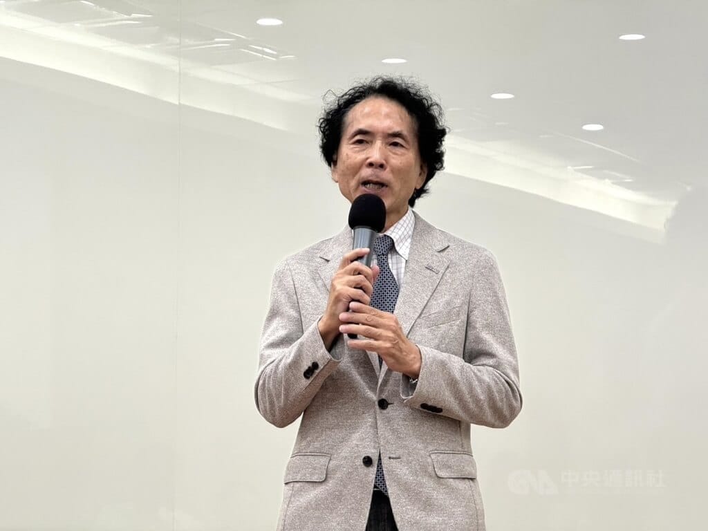 日本學者小笠原欣幸。 圖:中央社(檔案照片）