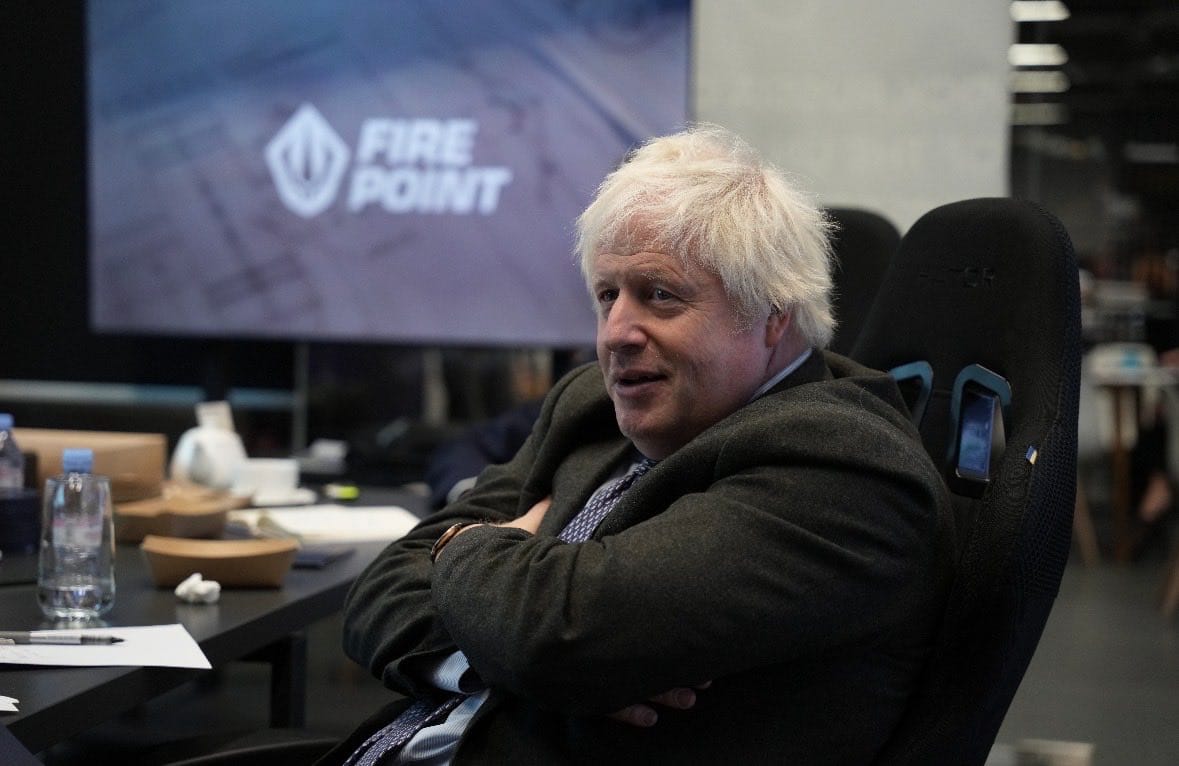 英國前首相強生 圖：翻攝自強生的X