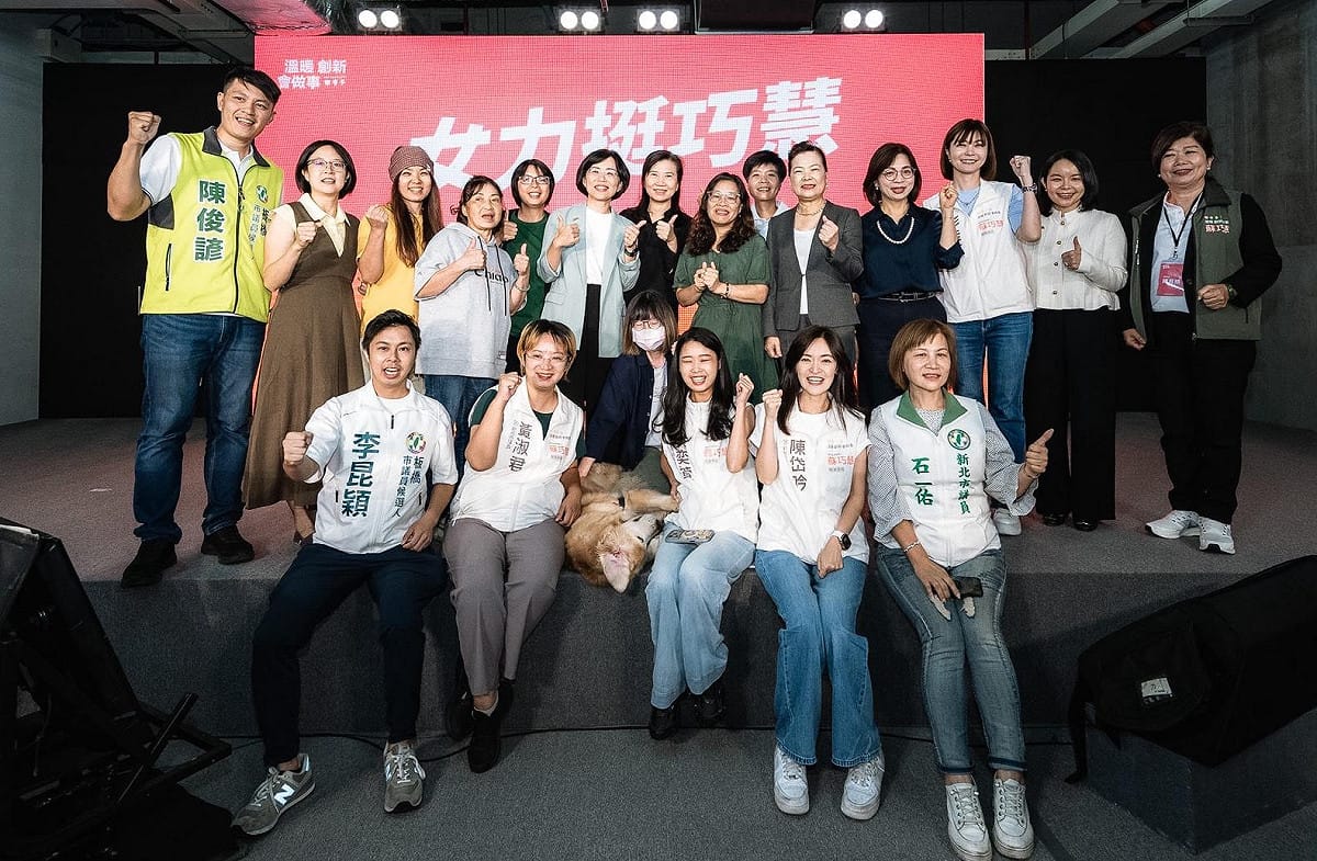 蘇巧慧女力後援會由國策顧問陳月嬌擔任總會長。 圖：蘇巧慧競總提供