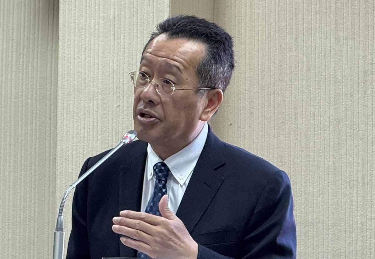 國防部長顧立雄 圖：林朝億/攝