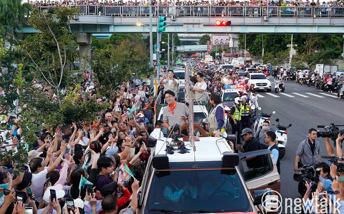 「台北大洋流」外溢成海嘯！她提4指標：淺藍與中間選民已被沈伯洋圈粉