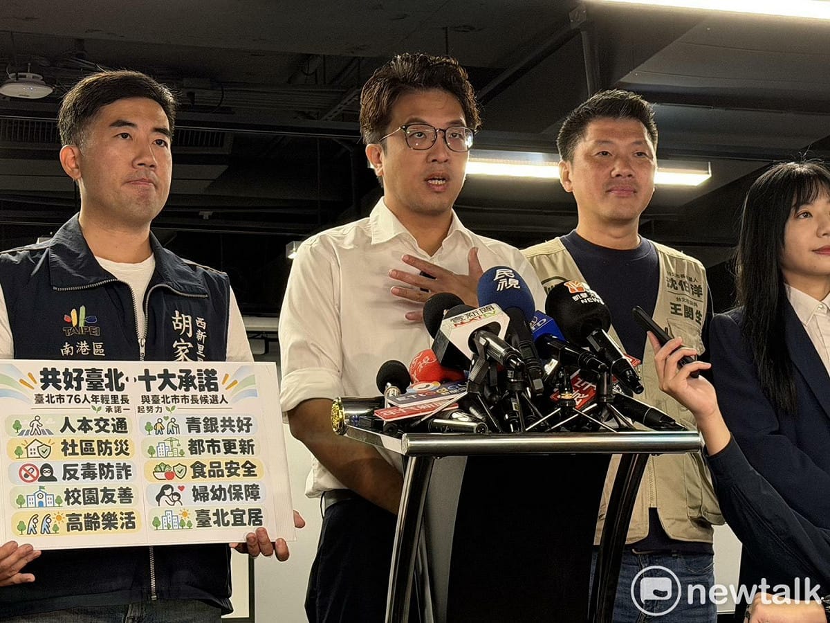沈伯洋說，立法院衛環委員會幫他闢謠。 圖：高逸帆／攝