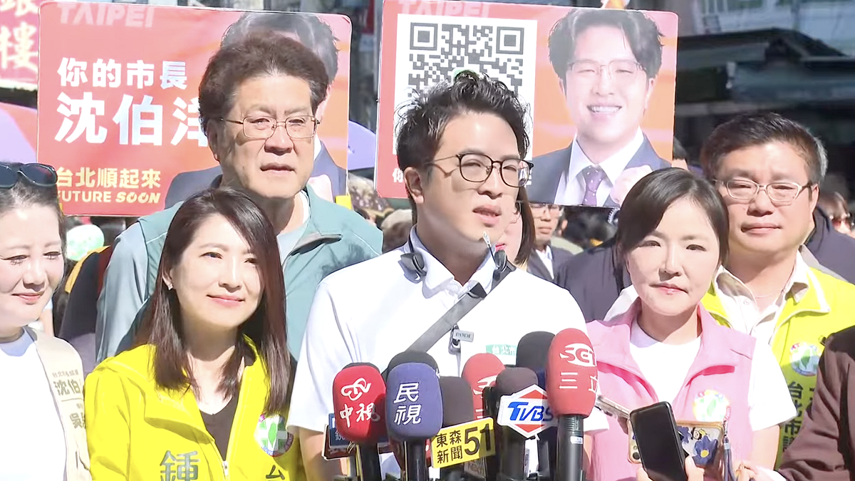 沈伯洋說，他隨時都能辯論。 圖：翻攝自共訊