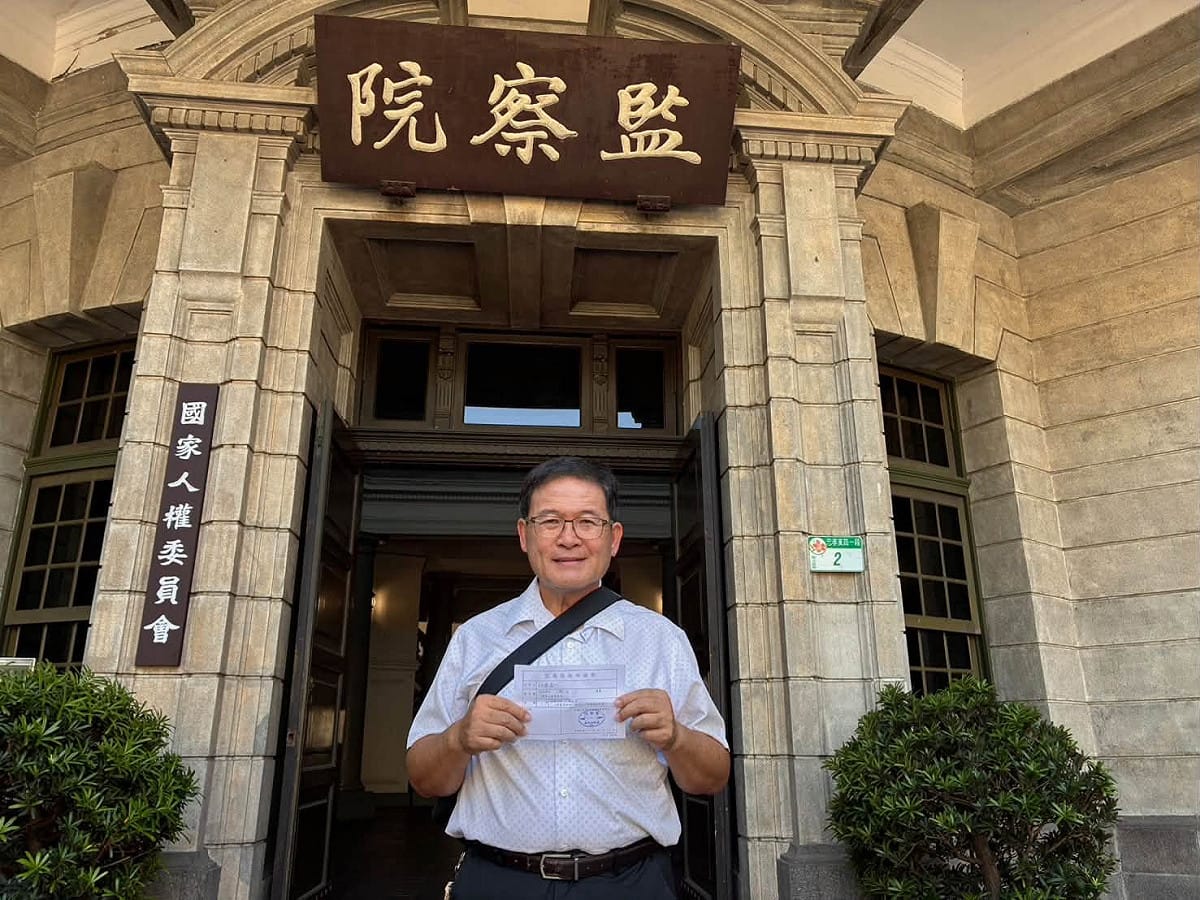 無黨籍彰化縣長候選人邱建富。 圖：翻攝自彰化邱建富臉書
