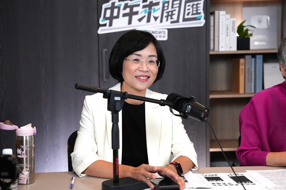 面對最新新北市長選舉民調，蘇巧慧喊出戒慎恐懼，幽默稱「國民黨內參還沒贏」。 圖：CNEWS匯流新聞網提供