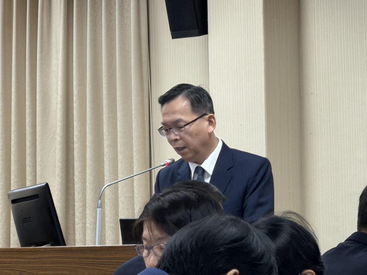 交通部次長林國顯。 圖：金大鈞/攝