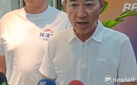 何欣純要求辯論，江啟臣表示持正面開放的態度。 圖：唐復年/攝
