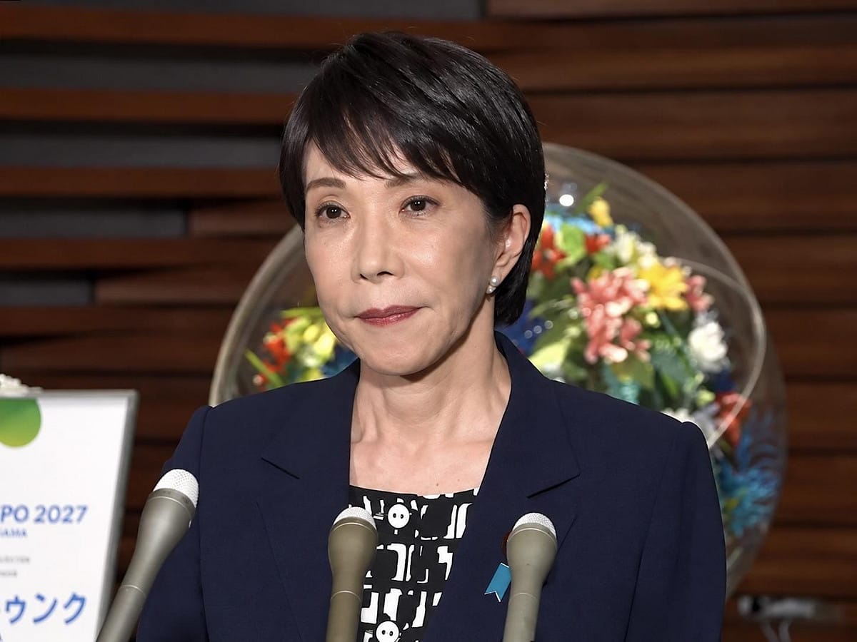 日本前農林水產大臣簗和生因多起爭議遭在野黨要求下台，自民黨內及聯合執政的日本維新會也出現質疑聲浪。簗和生14日晚間向首相高市早苗請辭，並獲接受。 圖：翻攝自首相官邸X