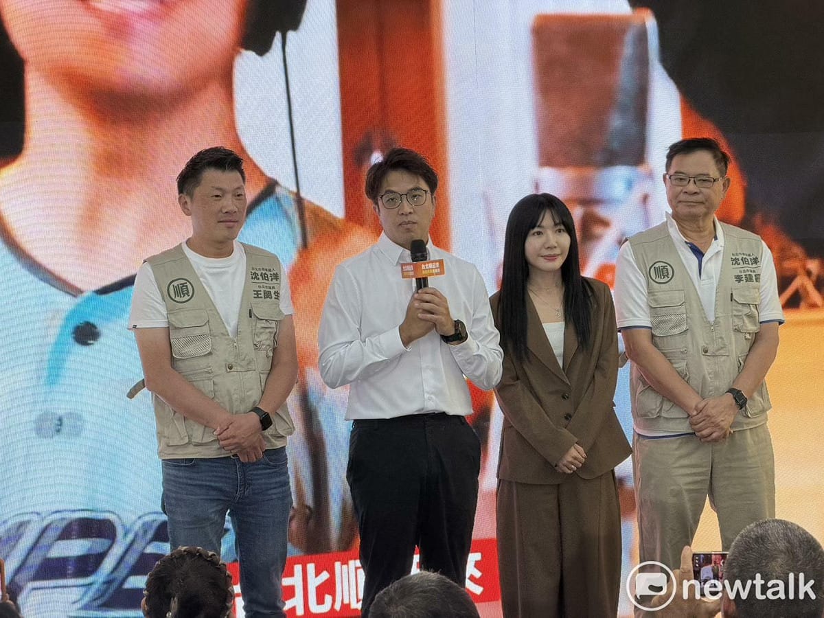 沈伯洋說，他今天在立法院委員會待滿久，因為徐巧芯話比較多。 圖：高逸帆／攝