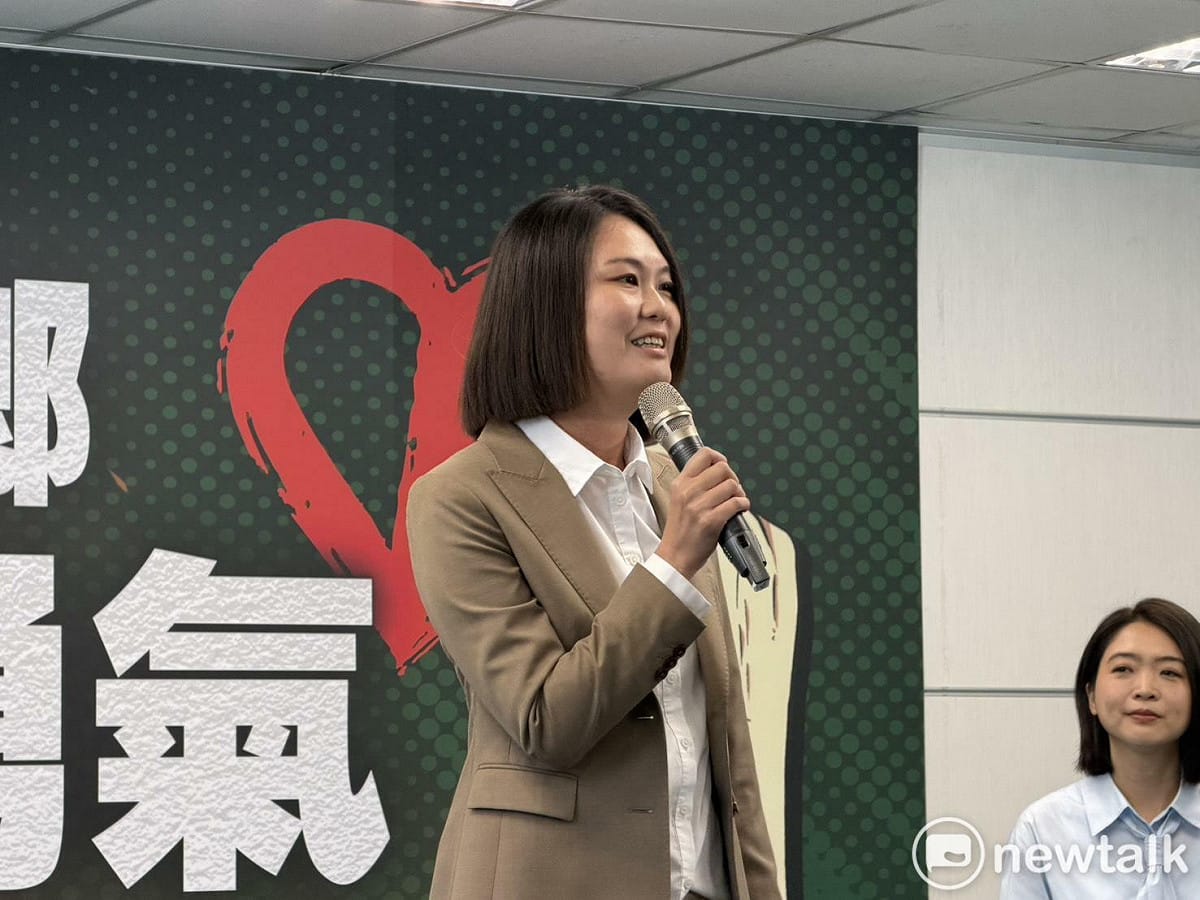 民進黨太保市長參選人呂慧瑜。 圖：高逸帆／攝