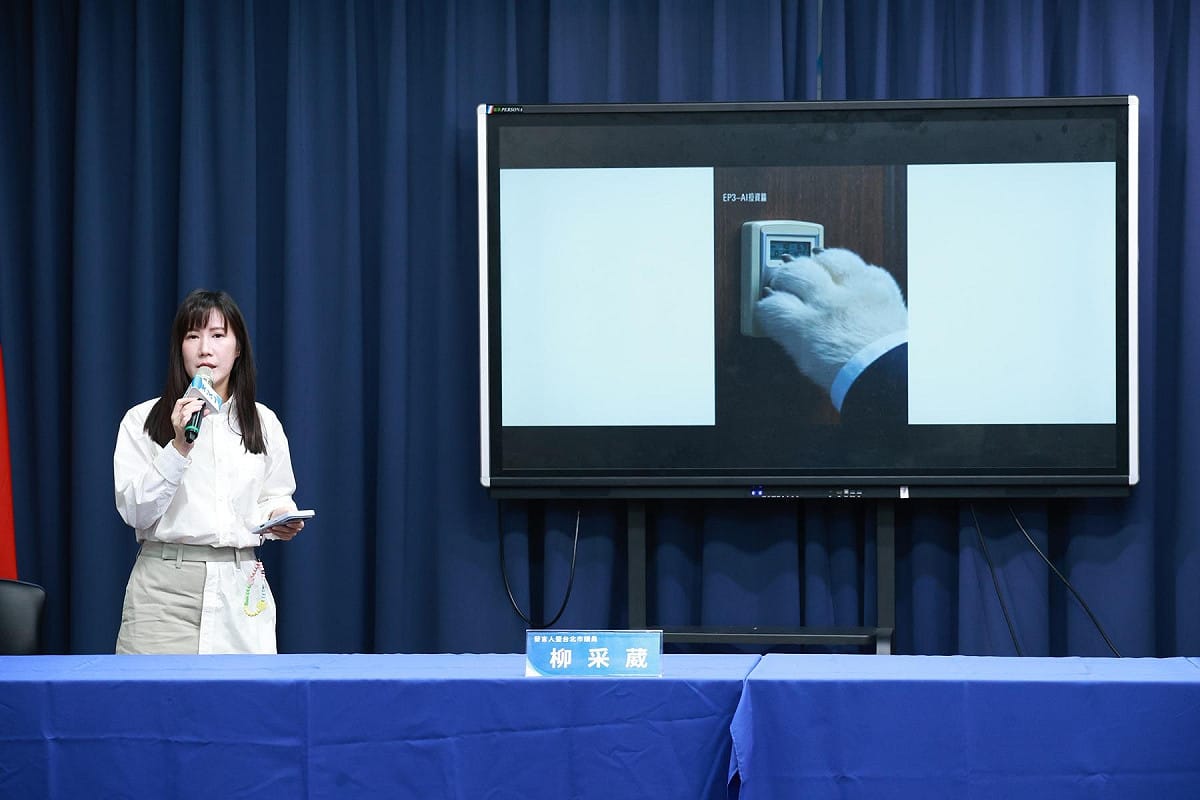 國民黨召開記者會，發佈第一波核能公投宣傳影片。 圖：國民黨/提供