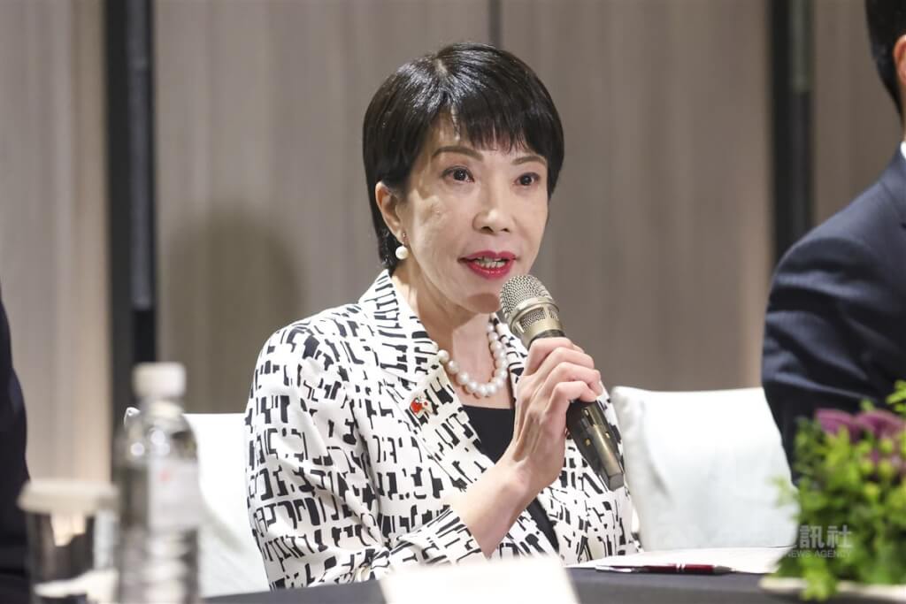 日本首相高市早苗。 圖：（中央社檔案照片）