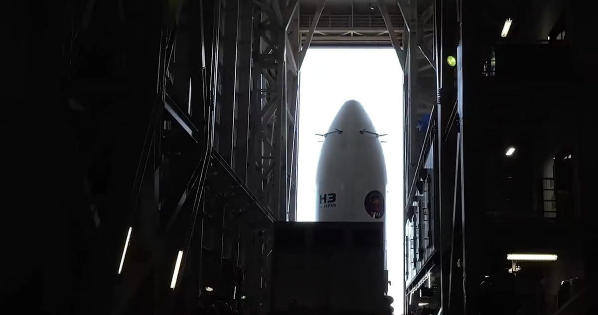日本宇宙航空研究開發機構（JAXA）將於 10 月 20 日從種子島宇宙中心發射火星衛星探測器 MMX，搭載 H3 火箭前往火星。 圖：翻攝自 X 帳號 @tnsc_JAXA