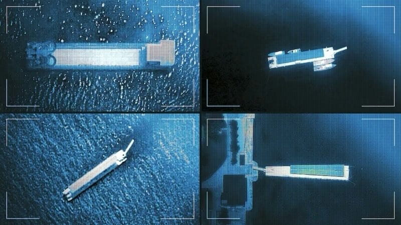 當北韓多數百姓還在為了三餐水深火熱當中，金氏家族卻在被衛星拍攝到擁有豪華遊艇。 圖：翻攝自@bxuanxfan