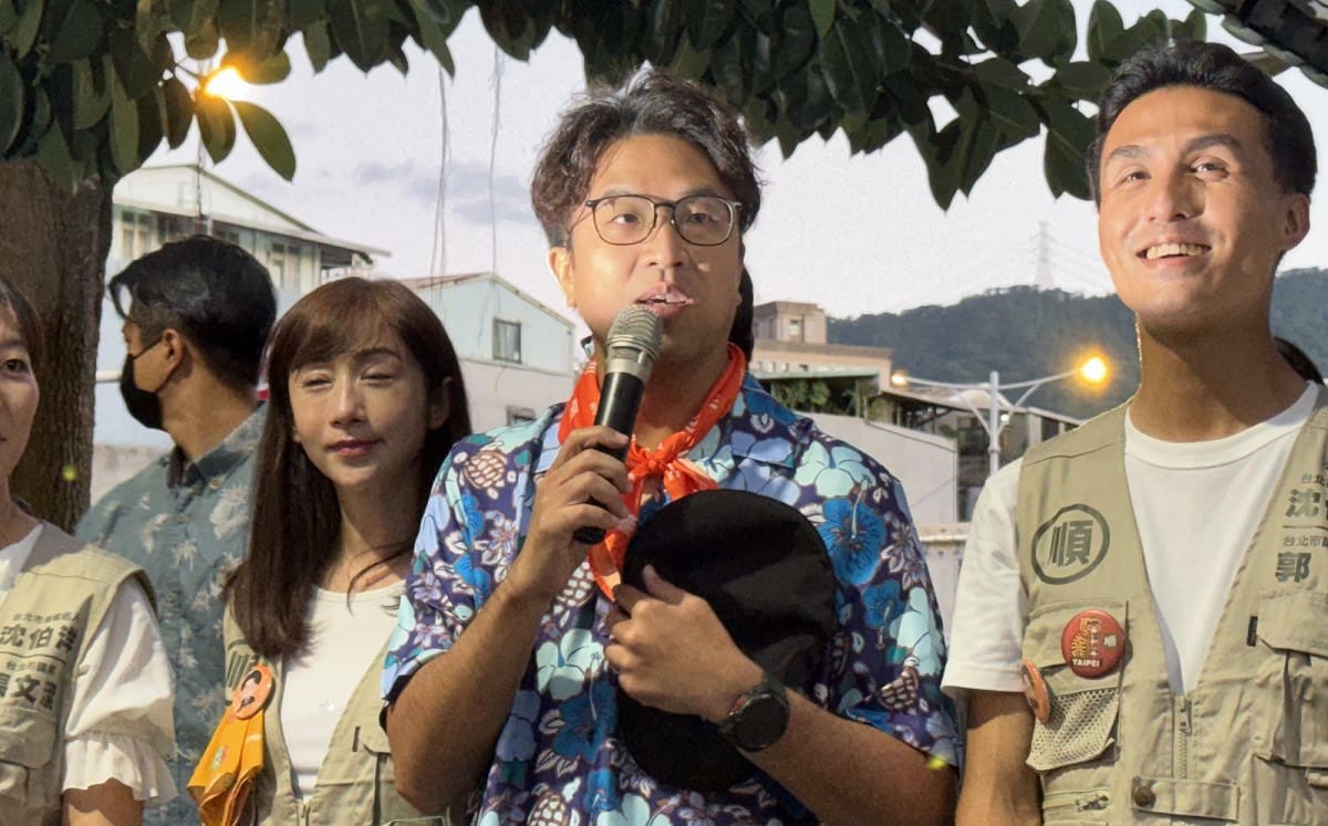沈伯洋「大洋流」五分埔出發:這是我人生最早出發點、沈家當然出動