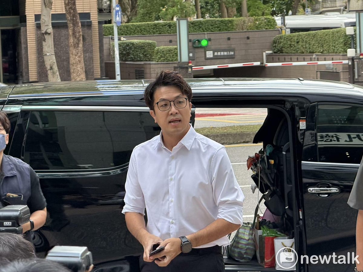 民進黨台北市長候選人沈伯洋 圖：高逸帆／攝